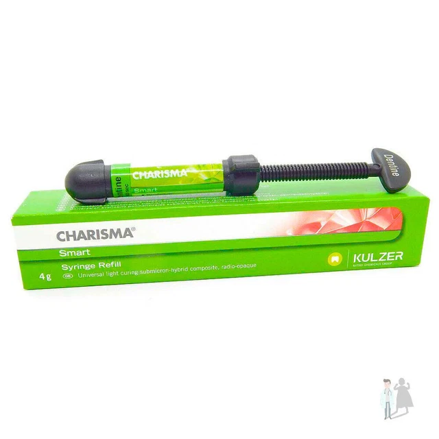 Heraeus Kulzer Charisma Smart Radiopaque Light Curing Composite 4gm (Free Ship)