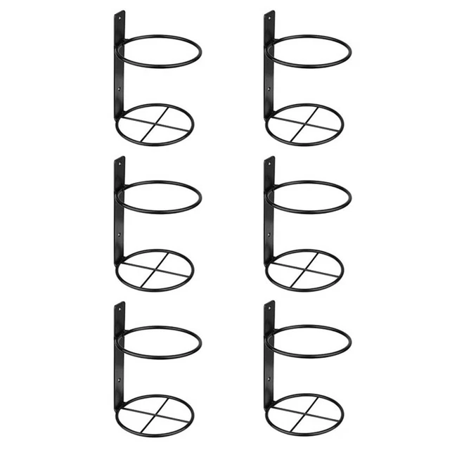 KEppd Portabottiglie da Parete con doghe a Botte appese 5 Bottiglie Portabottiglie in Legno Portabottiglie per Vino per la casa, 8 Bottiglie da 150 cm, 6 Bottiglie da 112 cm