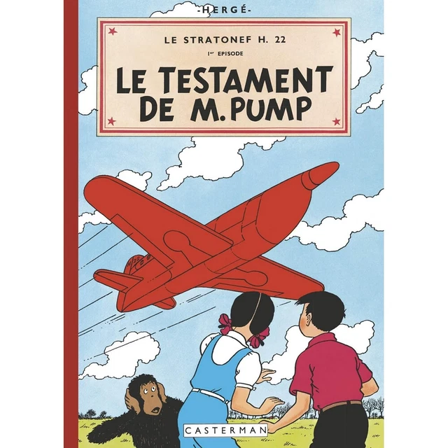 Album Jo, Zette and Jocko: Le testament de M. Pump fac-similé colours