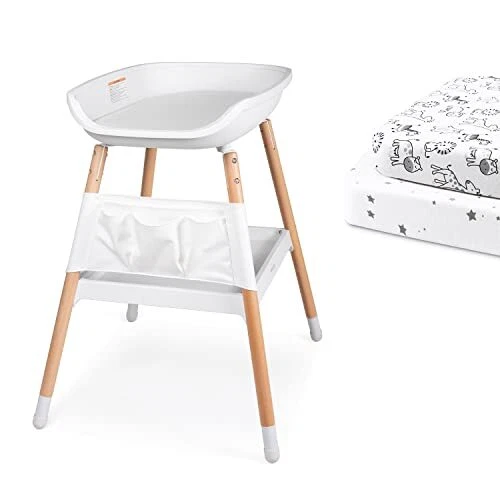 Baby Changing Table & 2 Pack Changing Pad Cover