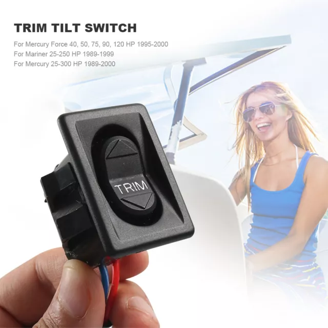 LF# Outboard Tilt Trim Switch 878M0042301 Power Trim Tilt Switch Direct Connecti