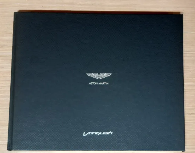 Aston Martin Vanquish Volante Brochure 2013