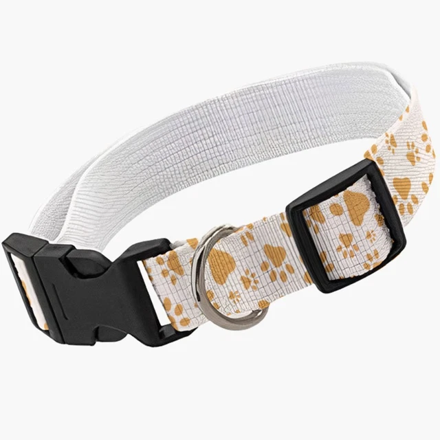 Paws Pet Collar - Pattern Pet Collar - Printed Pet Collar