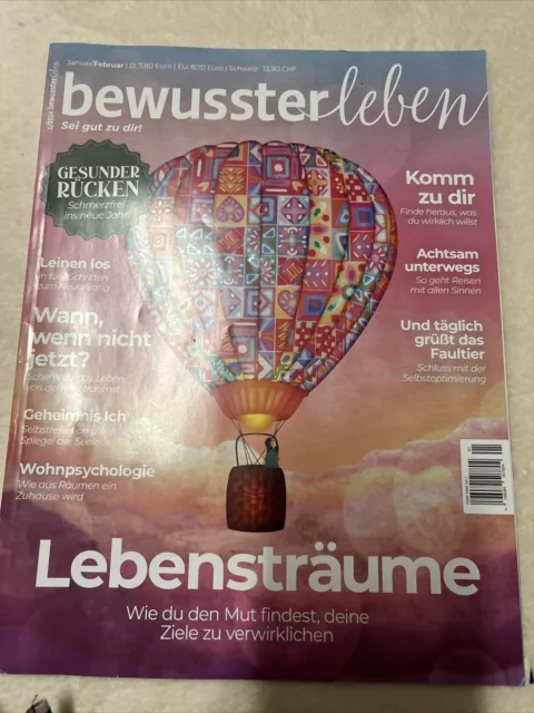 Zeitschrift Bewusster Leben Januar/Februar 2024