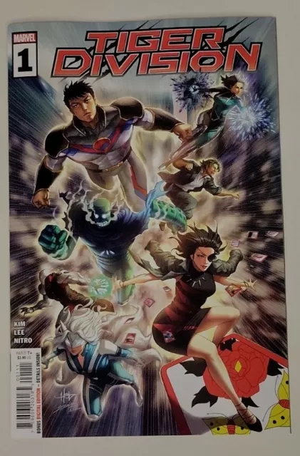 🔑TIGER DIVISION #1 (of 5) 01/2023 1ST SOLO SERIES MARVEL Comics