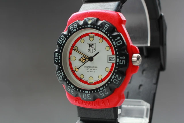 [N MINT] TAG HEUER Formula 1 Professional 385.513 Orologio al quarzo di...