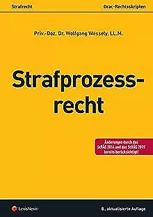 Strafprozessrecht (Skripten) von Wessely, Wolfgang | Buch | Zustand sehr gut