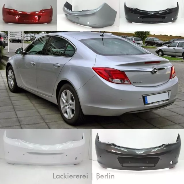 STOßSTANGE HINTEN LACKIERT IN WUNSCHFARBE NEU für Opel Insignia 2008-2013