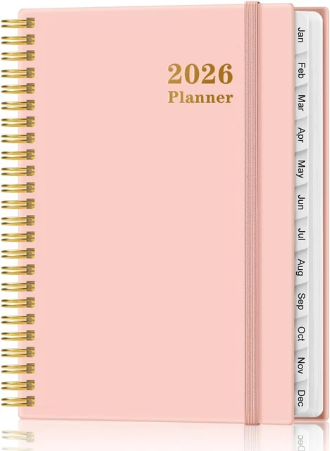 2026 PLANNER - Weekly and Monthly Calendar Planner from Jan 2026 - Dec ...