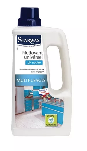 NETTOYANT UNIVERSEL PH NEUTRE STARWAX 5162 nettoie dégraisse sans rinçage