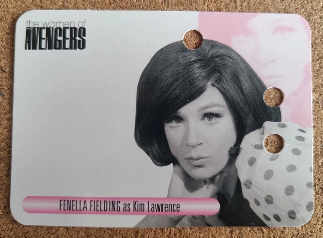 Women of the Avengers Unsigned Fenella Fielding PROOF Autograph card WAFF