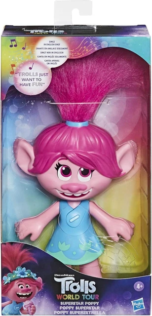 DreamWorks Trolls World Tour Petite Branche Poupée Avec Tenue Amovi Et Peigne Jouet Pour Fille A Partir De 4 Ans Amz B0863zkj