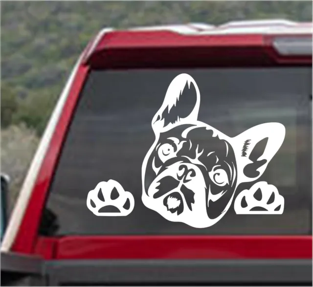FRENCH BULLDOG  Vinyl DECAL STICKER for Window Car/ Truck/ Motorcycle