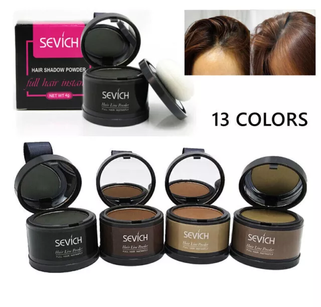 13Color Hair Powder Cover Up Hairline Shadow Instant Concealer Loss Makeup Tools