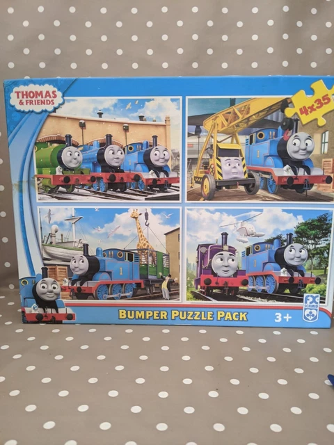 3 X RAVENSBURGER Thomas & Friends 4 IN A BOX JIGSAW PUZZLES £5.00 ...