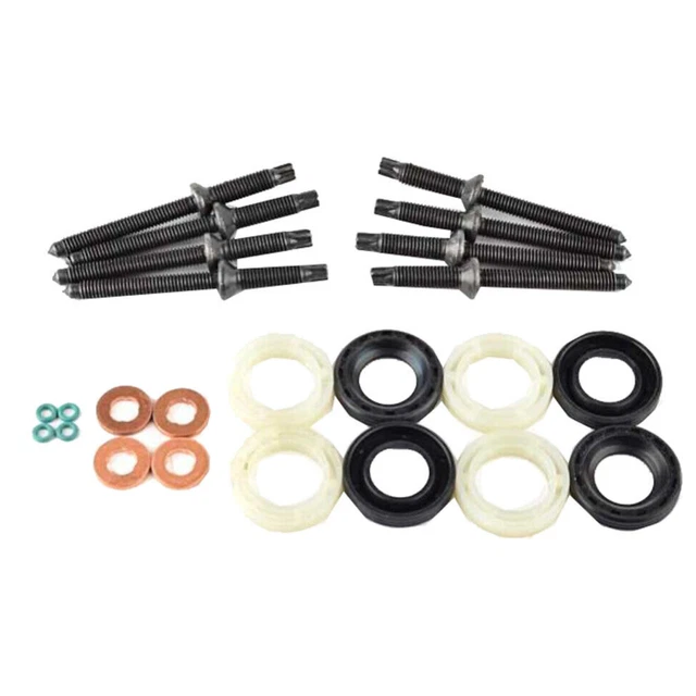Kit De 16 Joints Pour Injecteurs 1.6 HDi - Compatible Peugeot, Citroën, Ford, Volvo - Réf. 1982A0, 198299, Etc. - 4