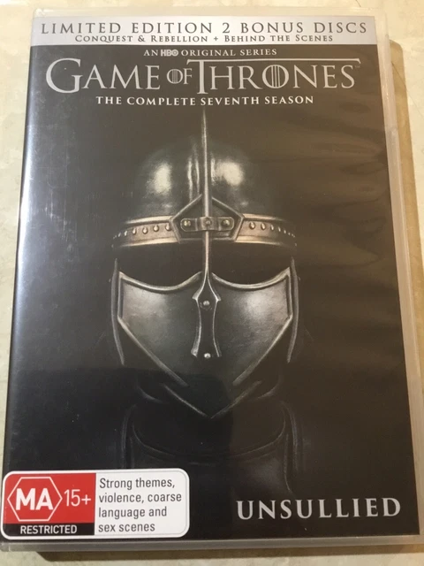 Game Of Thrones : Season 7 (DVD, 2017) Region 4 LIMITED EDITION - Free Post