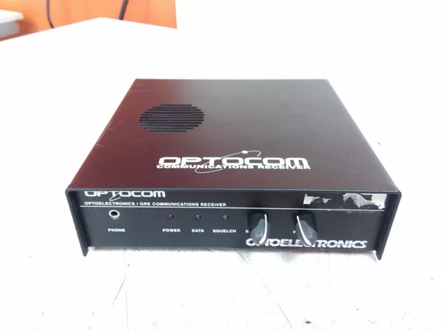 Power Tested Only Optoelectronics Optocom GRE Communications Receiver AS-IS