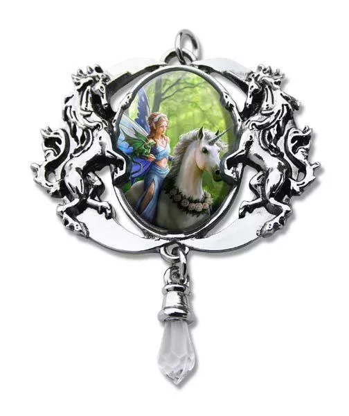 Realm Of Enchantment Pendant Anne Stokes Cabochons Symbol Jewelry New