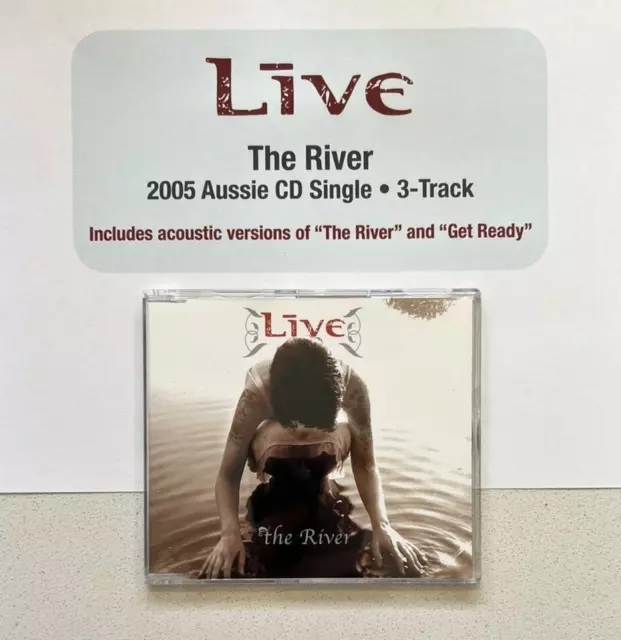 LIVE Ed Kowalczyk • The River • 2005 Aussie CD Single • 3 Tracks w/ Acoustic