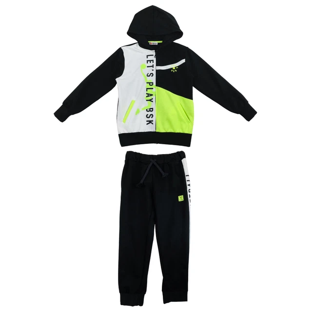 Tuta Pantalone + Felpa Con Zip E Cappuccio Yours Bambino Ragazzo 8/14 Anni