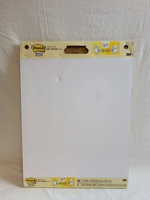 Post-it Brand Table Top 50,8 x 58,4 cm come nuovo merce di seconda scelta danneggiata