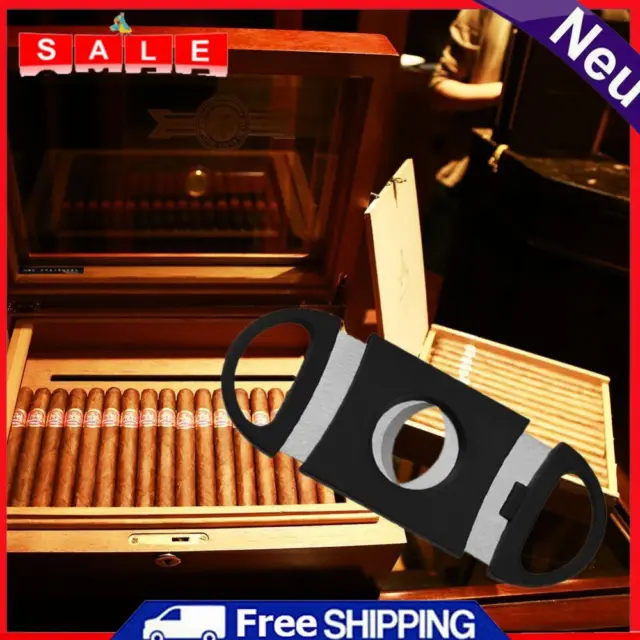 Cigar Cutter Sharp Stainless Cigar Guillotine Pocket V-Cut Clipper Scissors