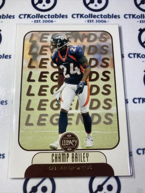 2021 NFL Legacy Legends #120 Champ Bailey Broncos