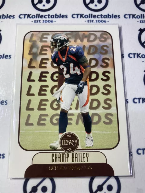 2021 NFL Legacy Legends #120 Champ Bailey Broncos