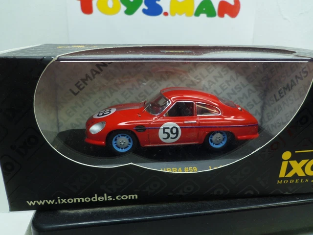 EDICOLA / Scala 1/43 DB PANHARD HBR4 N 59 LE MANS 1959 FAUCHER - LAFFARGUE RED