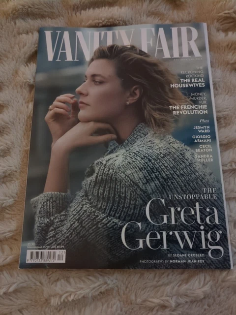 VANITY FAIR DECEMBER 2023/January 2024 Greta Gerwig Giorgio Armani