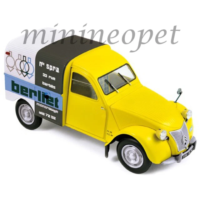 Modèle Réduit Norev 1:18 Citroën 2CV Fourgonnette 1956 Berliet - Neuf