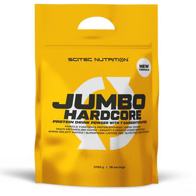 (16,79 EUR/kg) Scitec Nutrition Jumbo Hardcore 5355g músculos ganadores de peso