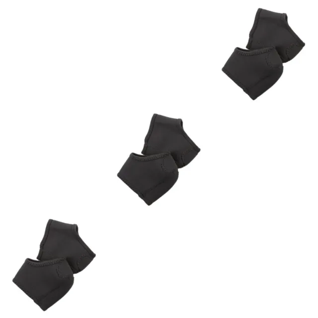 6 Pcs Heel Protector Boot Inserts Men Boots Foot Insoles Silicone Ankle Pads