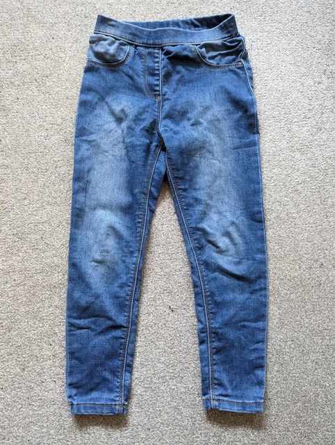 Girls Jeggings Leggings Jeans Age 6-7  By  George VGC