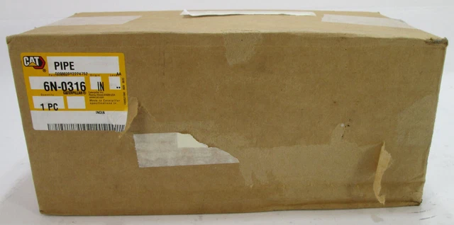 CAT - 6N-0316 - OEM Pipe - for CAT Engine 3412 3412C 2412E - Alternator SR4