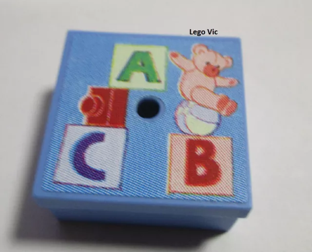 LEGO 33031pb03 Scale Container Box Gift Box Teddy Stickers du 3290 MOC-A24