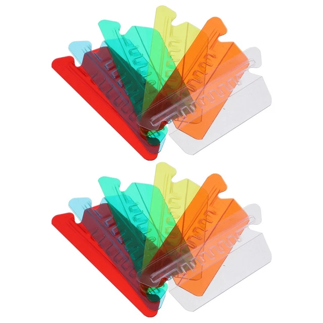 DOCUMENT HOLDER FILE Folder Plastic Tabs Clear for Hanging Folders $32. ...