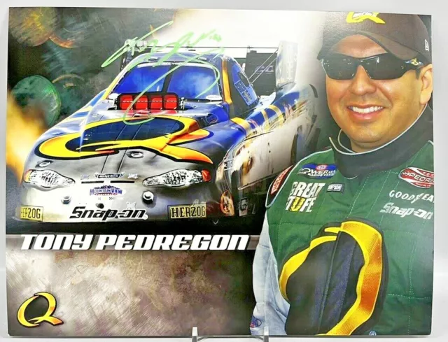 TONY PEDREGON NHRA HERO CARD NITRO FUNNY CAR 2005 VF Autographed
