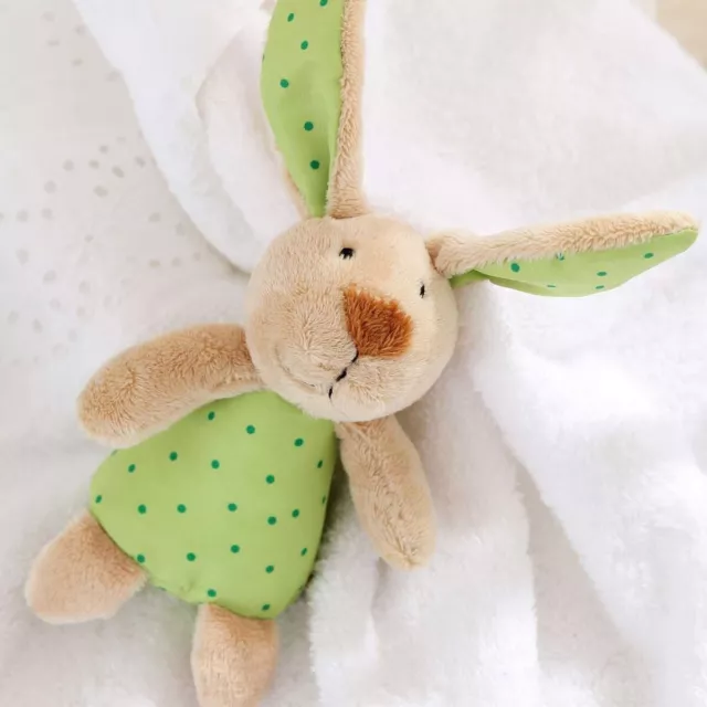 Sigikid Rassel Plüschtier Baby Kuscheltier Geschenkidee Kleiner Hase