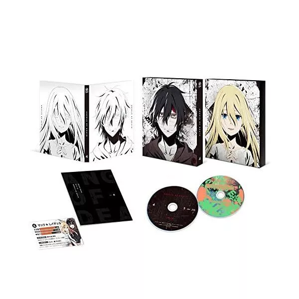 Angels of Death Anime Blu-ray Disc First Edition All 4 Volumes Set @09