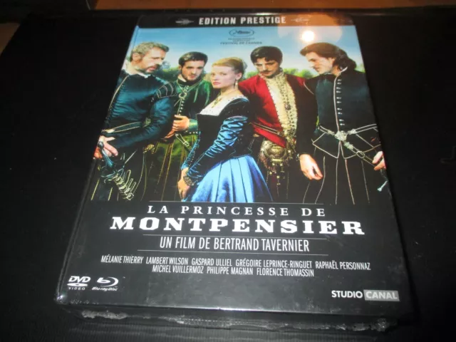 COFFRET PRESTIGE BLU-RAY + DVD NEUF "LA PRINCESSE DE MONTENSIER" Melanie THIERRY