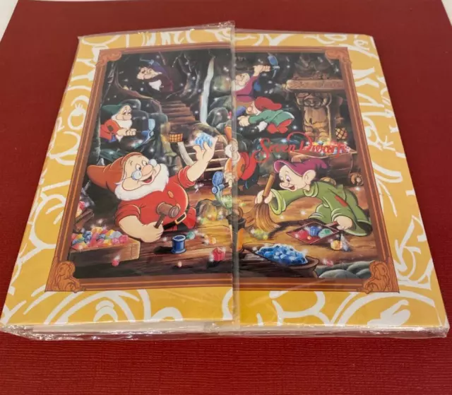 Vintage Disney ☆ SNOW WHITE & THE SEVEN DWARFS ☆ Letter Writing Set - Stationery 2