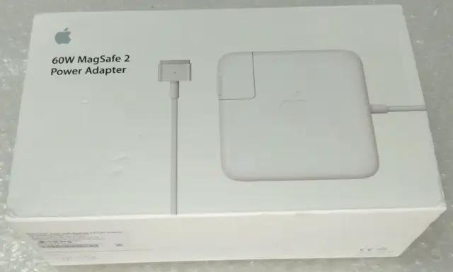 Genuine Apple MD565B/B 60W MagSafe 2 Power Adapter MacBook Charger - White
