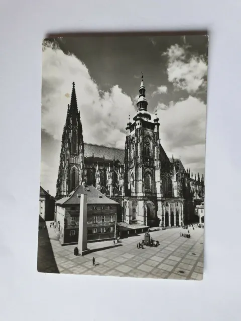 AK - Prag - Praha - Veitsdom - Cathedrale St. Guy - Dom  -Kirche - Tschechien