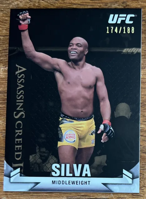 2013 Topps UFC Knockout Gold Anderson Silva /188