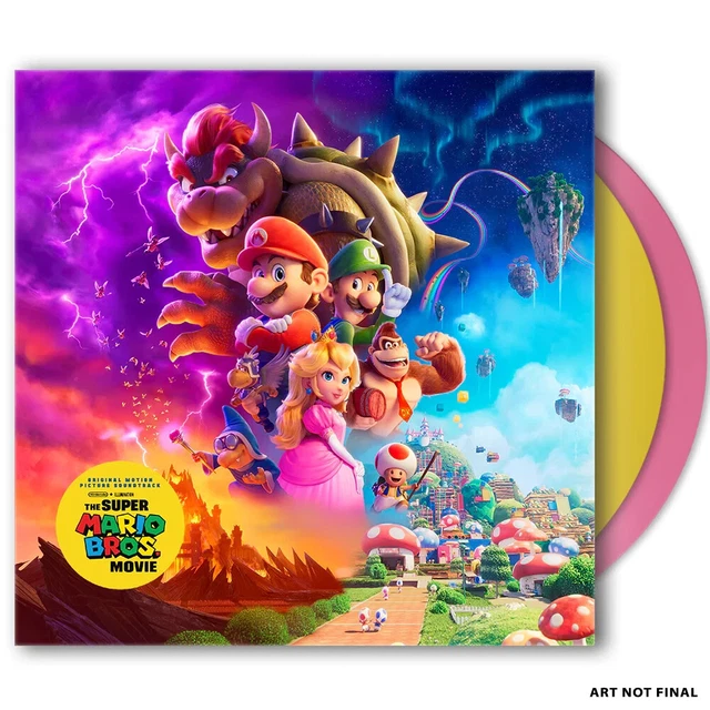 SUPER MARIO BROS. Movie 2X LP Vinyl Exclusive iam8bit presale video