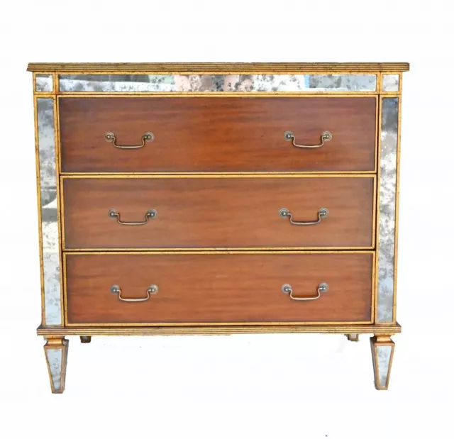 Art Deco Commode Mirrored Chest of Drawers