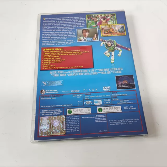 Toy story 3 DVD ORIGINALE DINSEY PIXAR DEL 2010 LA GRANDE FUGA 3