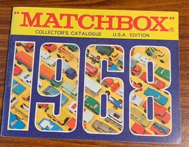 Vintage matchbox 1968 collector s catalogue u s a edition free shipping 24 88 picclick